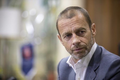 Spart nicht mit Kritik: UEFA-Präsident Aleksander Ceferin. ap