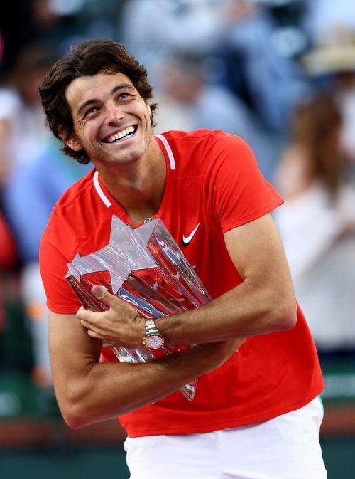 Triumph in Indian Wells: Taylor Fritz. apa