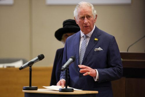 Verurteilt den Krieg in der Ukraine: Prinz Charles.  reuters