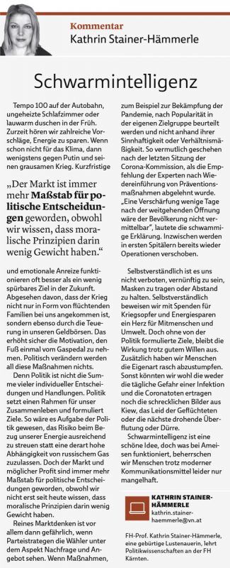VN-Kommentar vom 16. März 2022.