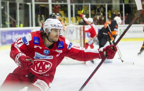 Wien wartet: KAC-Kapitän Manuel Ganahl. gepa