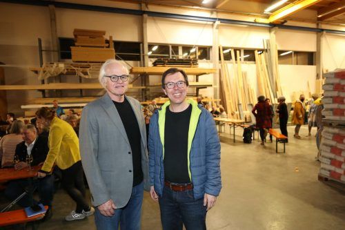 Wolfgang Berchtold und Dekan Rainer Büchel.