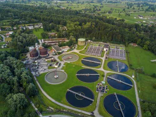 Zahlreiche Kläranlagen, so wie diese hier in Dornbirn, sorgen in Vorarlberg für eine außergewöhnlich hohe Wasserqualität. VN/Paulitsch