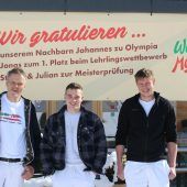Eine Gratulation folgt bei „Wise“ auf die nächste
