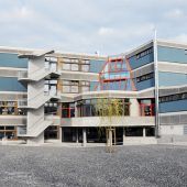 Schule Mittelweiherburg im Endspurt