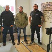 Finale Arbeiten im Stadtmuseum Bludenz