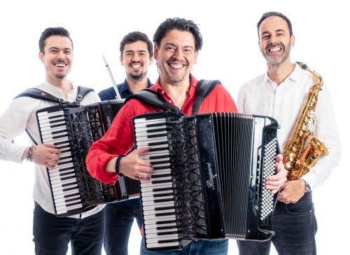 Das Goran Kovacevic Collective präsentiert heute Abend in der Remise Bludenz Balkan-Rhythmen gepaart mit Musik aus aller Welt. AgenturRosa