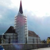 Sanierung der Alten Kirche in Götzis biegt auf die Zielgerade ein