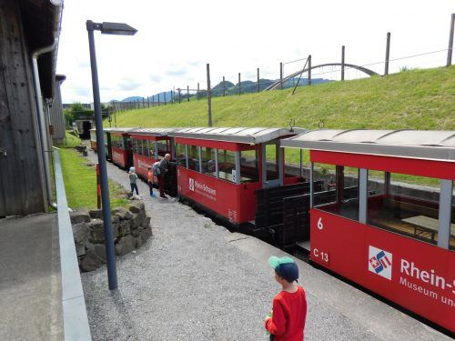 Das Rheinbähnle steht am kommenden Sonntag wieder unter Dampf. mima