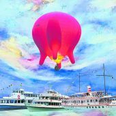 Ein Ballonspektakel mit Konzert am Bodensee