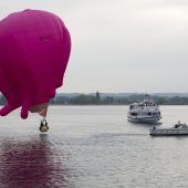 Ballonspektakel mit tieferer Bedeutung