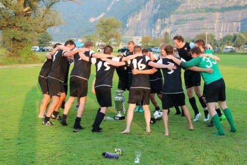 Der FC Forach, hier nach dem Gewinn des Carinthia-Cups 2016, löst sich auf. cth