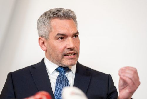 Der Kanzler sah eine rote Linie überschritten. APA/Hochmuth
