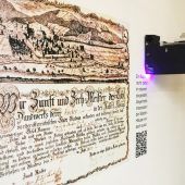 Finale Arbeiten im Stadtmuseum Bludenz