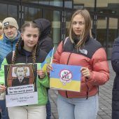 Ergreifender Appell für Frieden in der Ukraine