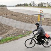 Radeln soll am Harder Achufer verboten sein