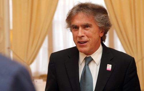 Emil Brix betont, dass Diplomatie oft leere Kilometer bedeutet. GEPA/Kelemen