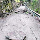 Felssturz in Götzis