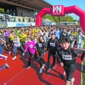 Begeisterung beim Lauf gegen die Armut
