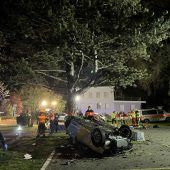 Alleinunfall fordert drei Todesopfer