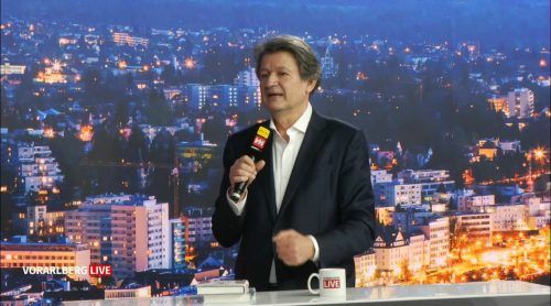 Helmut Brandstätter war am Montag bei Vorarlberg LIVE zu Gast.