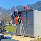 Neue Radboxen am Altacher Bahnhof