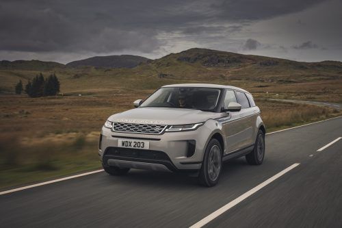 Land Rovers Range Rover Evoque: Top-Motorisierung nicht nur in Bezug auf die Power ist der Plug-in-Hybrid-Antrieb mit 309 PS Systemleistung.