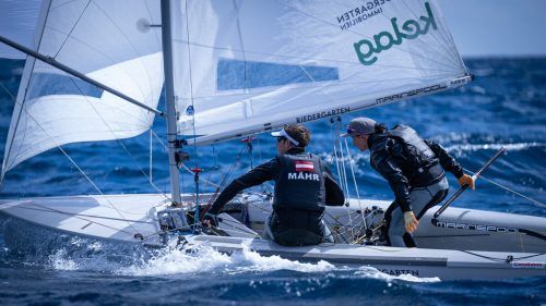 Lara Vadlau und Lukas Mähr haben bei der Princess Sofia Trophy vor Palma das nächste Ausrufezeichen gesetzt. Candidate Sailing