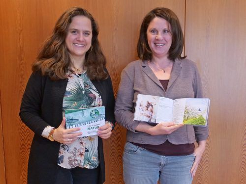Leiterin Alexandra Gruber und Sarah Baltes vom Kulturbüro.  voith