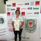 Drei Medaillen für Christina Baumgartner bei EM