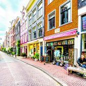 Wunderschöne Innenhöfe im Viertel Jordaan