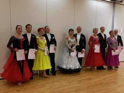 1. Platz beim Turnier-Tanz-Wochenende. TSC Bludance