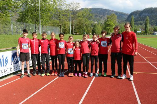 Alle Nachwuchsathleten schafften die Quali. TS Bregenz-Vorkloster