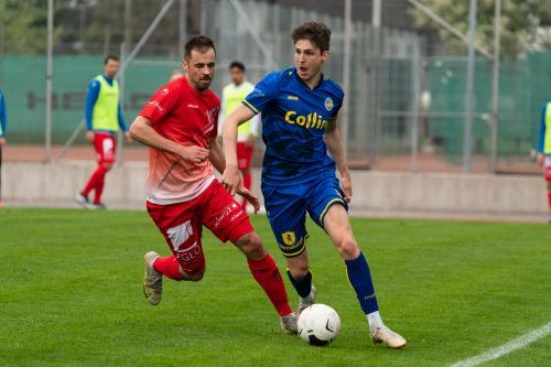 Andre Ganahl traf zweimal für den VfB in Telfs. stiplovsek