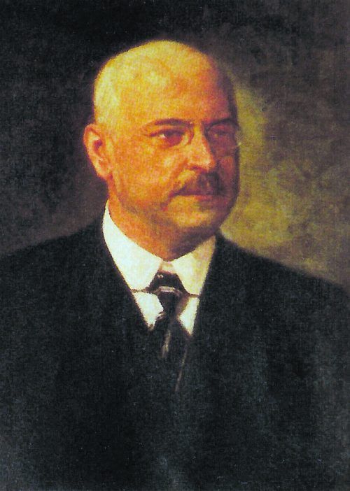 Anstaltsdirektor Dr. Peter Paul Pfausler um 1900.