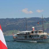 An Bord der historischen Schiffe Muttertag feiern