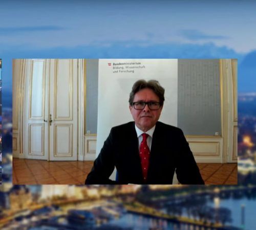 Bildungsminister Martin Polaschek bei Vorarlberg LIVE.