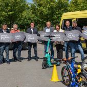 Dreißig Prozent per Fahrrad