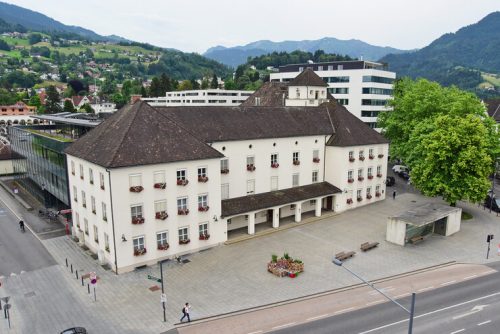 Das Dornbirner Rathaus wurde erneut Ökoprofit-zertifiziert. Stadt