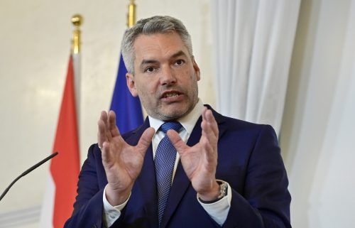 „Das kommt nicht in Frage“, so der ÖVP-Chef. APA/Punz