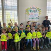 Vorarlbergs kleine Warnwesten-Champions