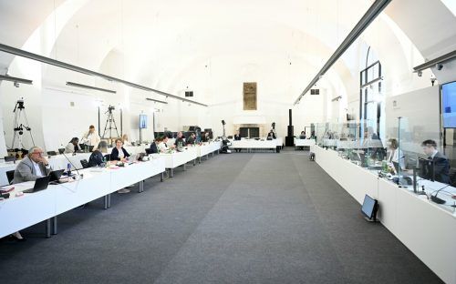 Der ÖVP-U-Ausschuss widmet sich am Mittwoch und Donnerstag der Inseratenaffäre des Vorarlberger Wirtschaftsbundes. APA/Helmut Fohring