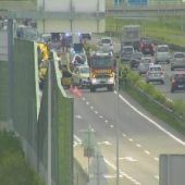 Auffahrunfall auf Rheintalautobahn