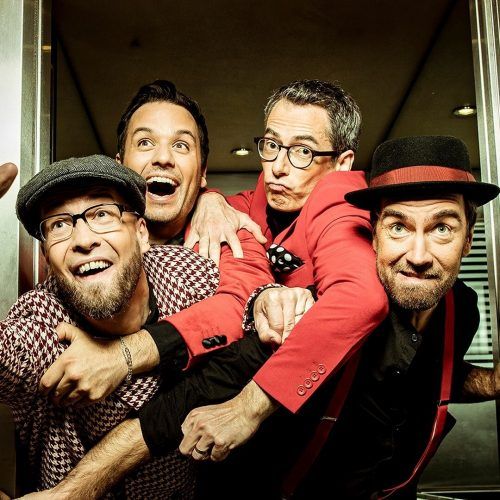Die A-cappella-Gruppe Maybebop eröffnet das Festival der jungen Chöre in Feldkirch. MAYBEBOP