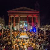 Fashionshow unter freiem Himmel