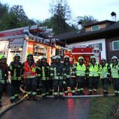 Feuerwehr probte unter schwierigen Umständen