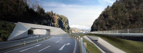 Die Radunterführung wird ebenso wie das Tunnelportal Felsenau von Bernhard (l.) und Stefan Marte geplant.