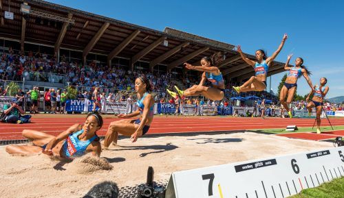 Die regierende Siebenkampf-Weltmeisterin Katarina Johnson-Thompson ist zum fünften Mal beim Hypomeeting am Start und holte sich bei ihrem Debüt 2014 und bei ihrem letzen Antreten 2019 den Sieg. GEPA