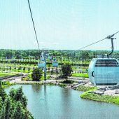 Eine Seilbahn für die Floriade