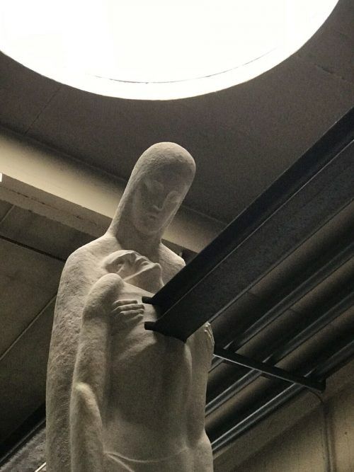 Die Skulptur ist jetzt in Maria Enzersdorf. EVN/Seidler